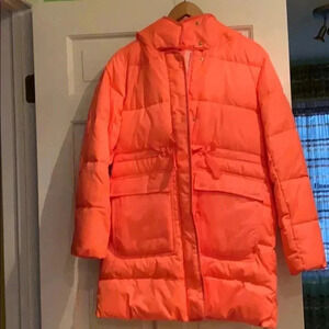 Girls almost new winter jacket
